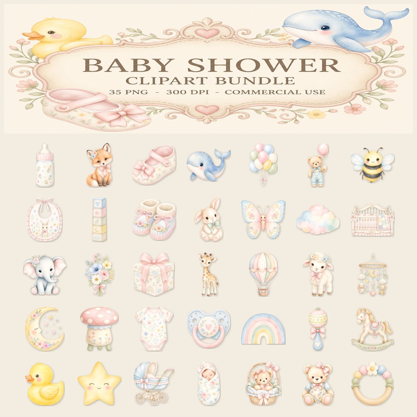 Baby Shower — Full set