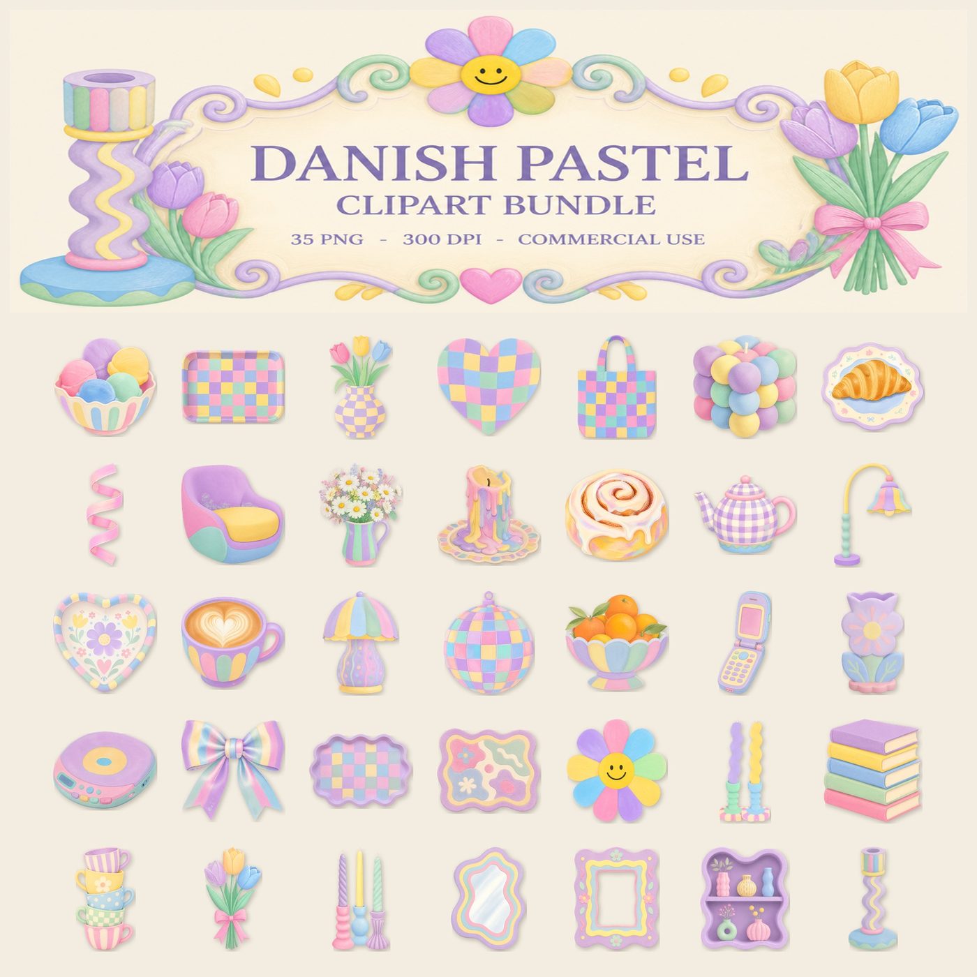 Danish Pastel — Full set
