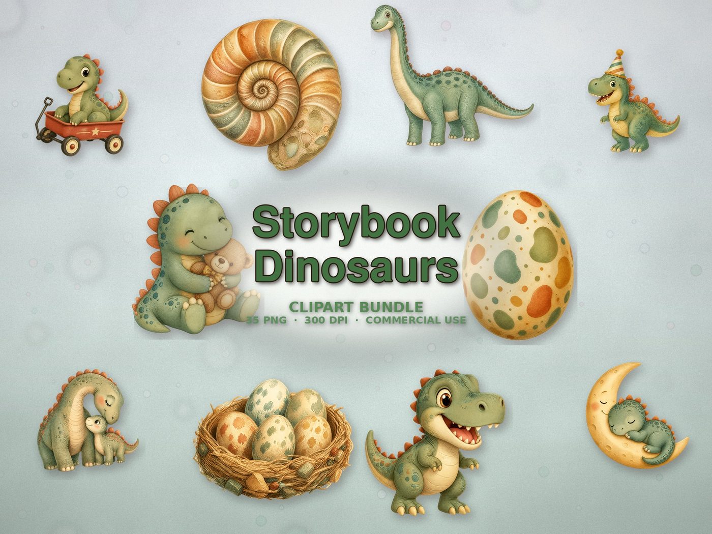 Storybook Dinosaurs — Preview
