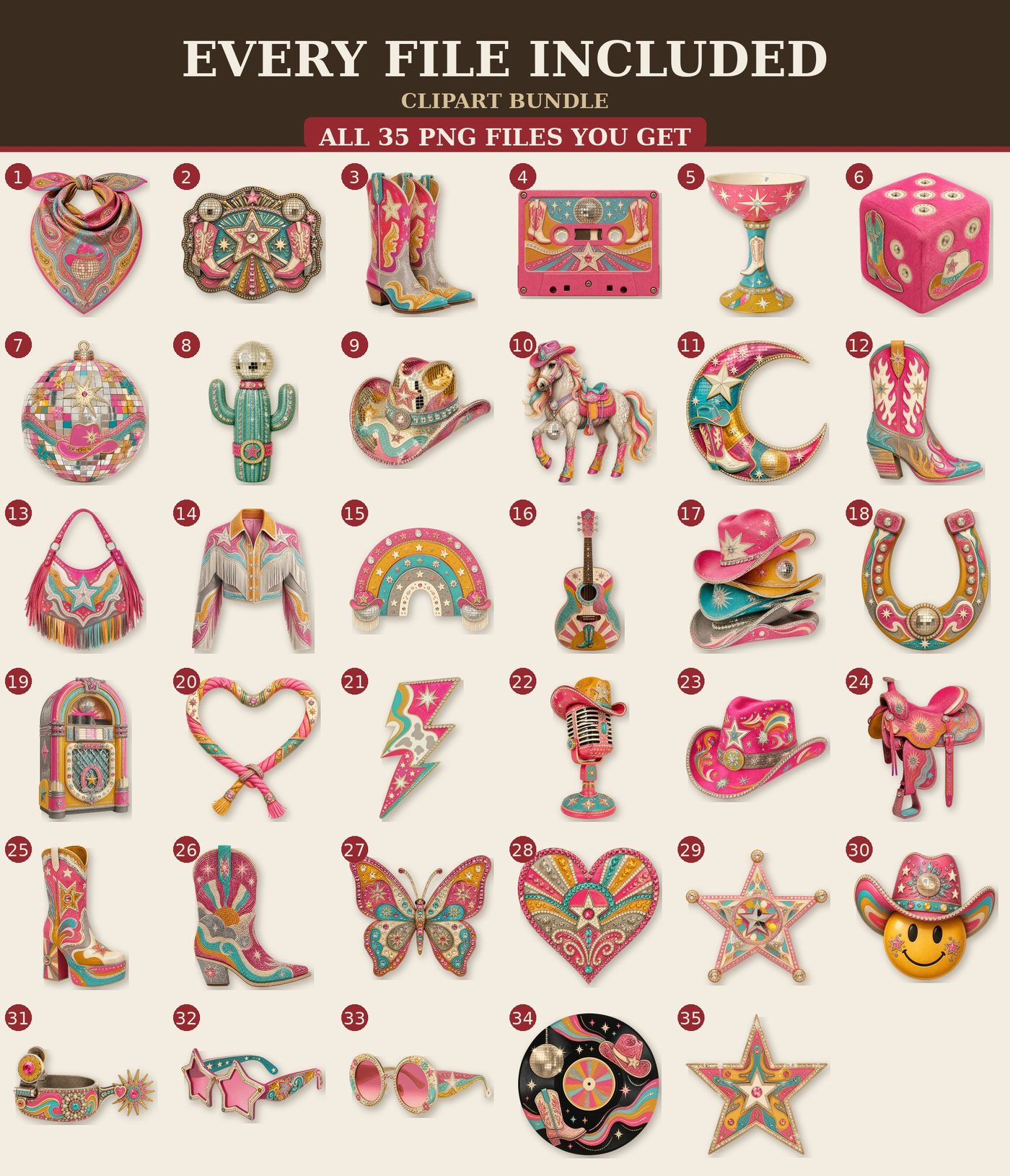 Disco Cowgirl — All files