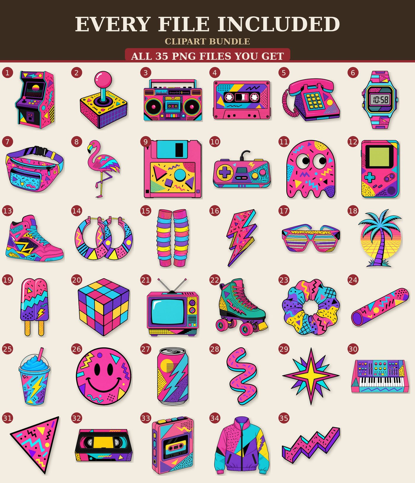 80s Retro — All files