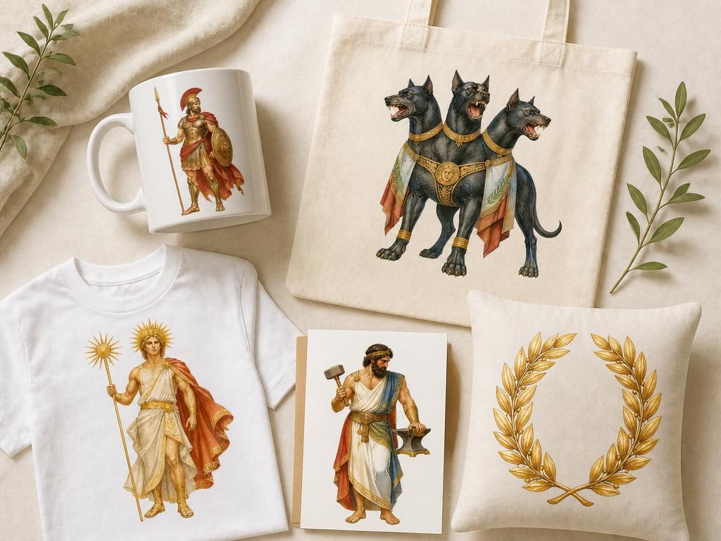 Greek Gods — In use