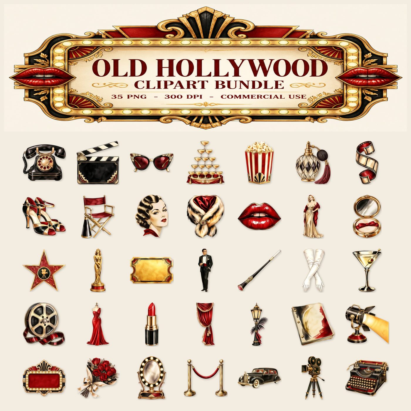 Old Hollywood — Full set