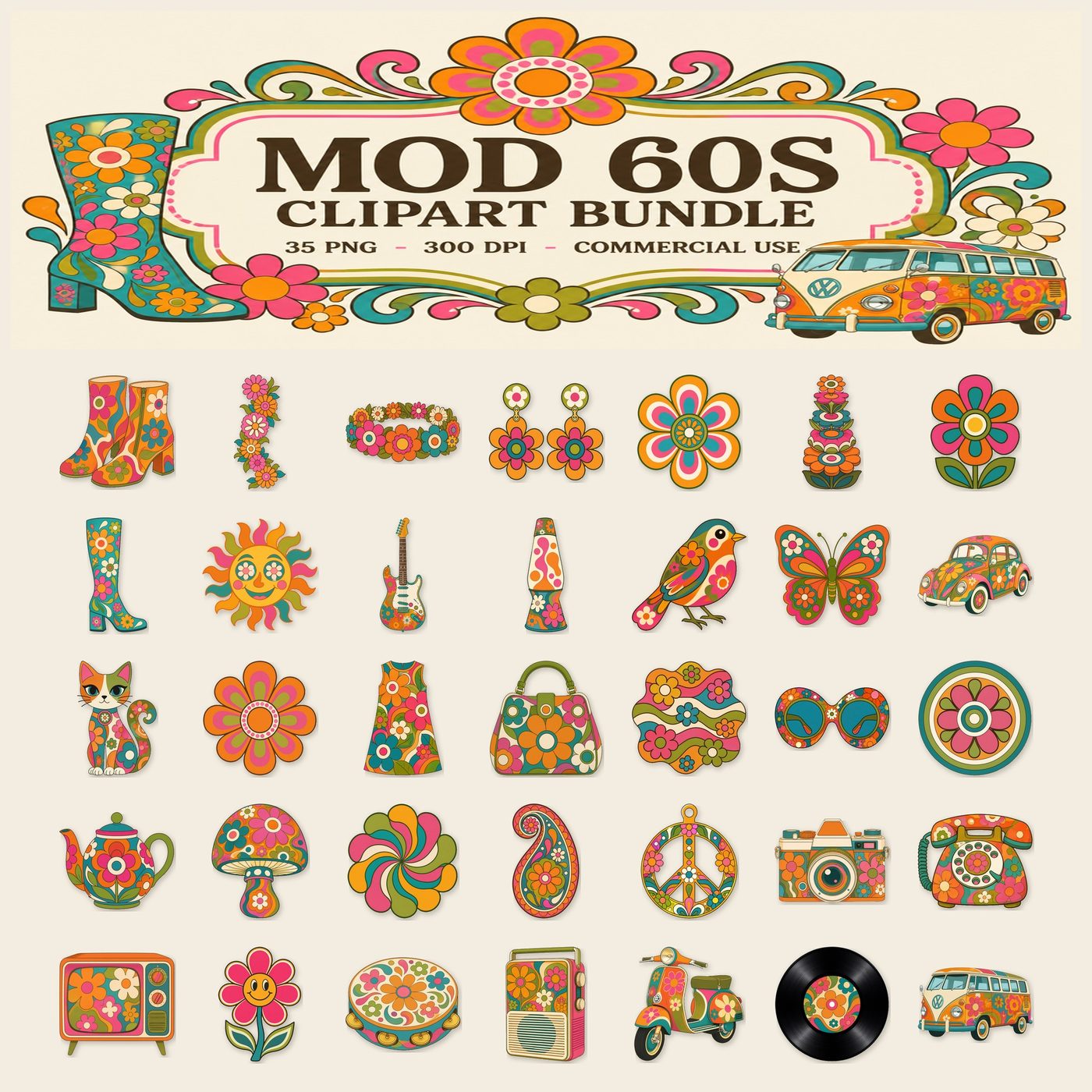 Mod 60s — Full set