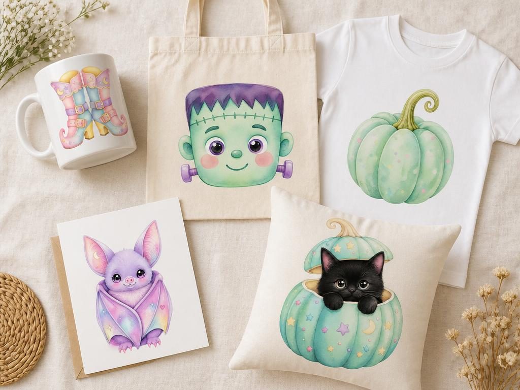Pastel Halloween — In use