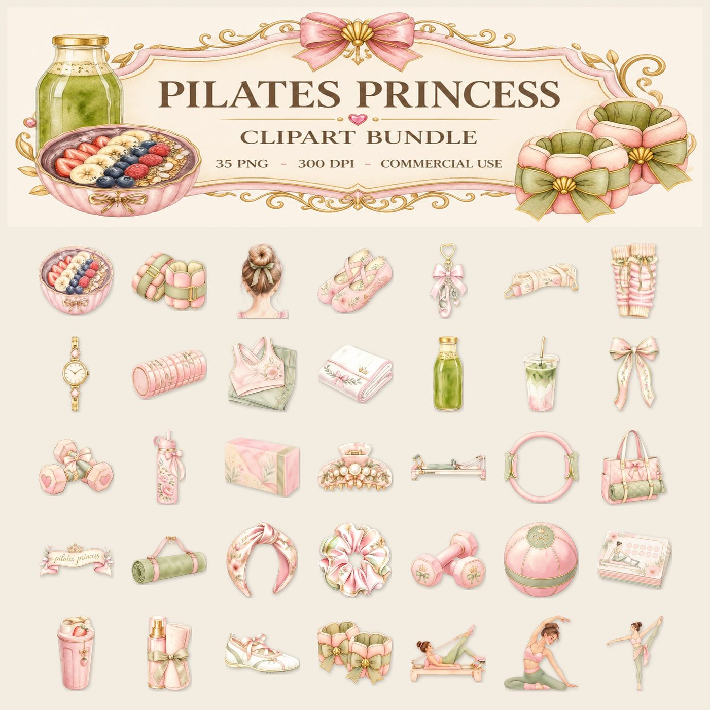 Pilates Princess — Full set