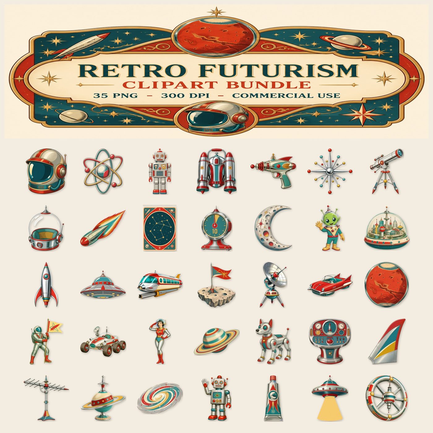 Retro Futurism — Full set