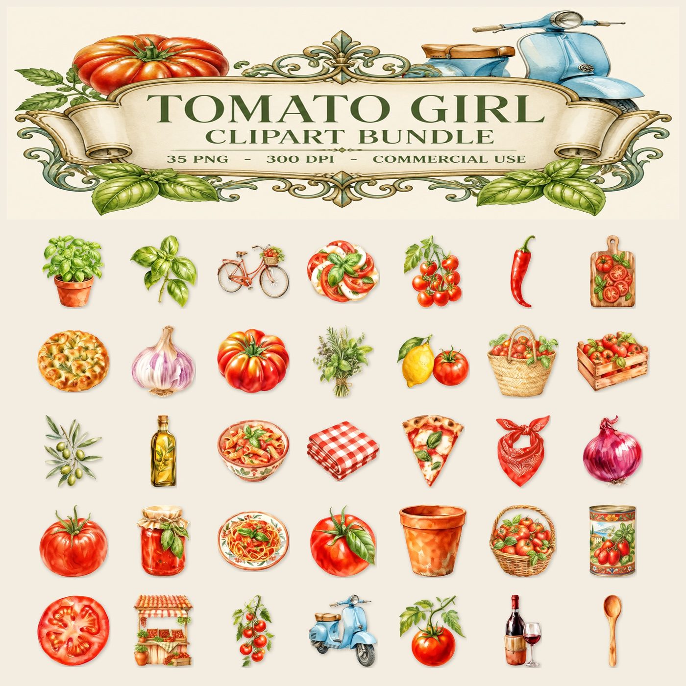 Tomato Girl — Full set